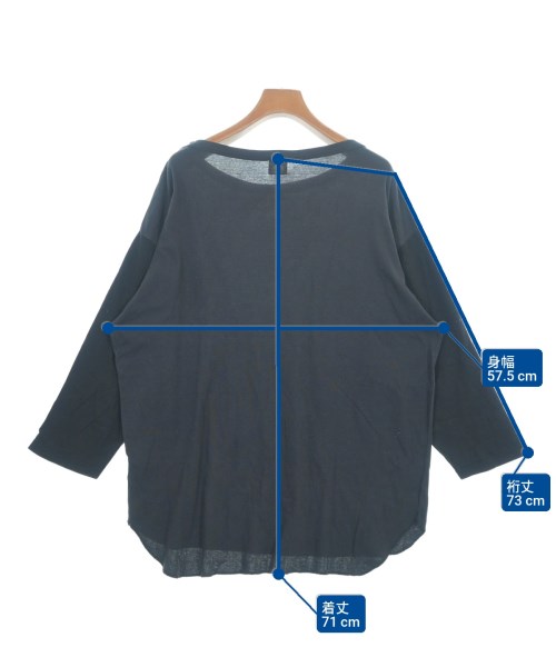 FRAMeWORK（フレームワーク）Tシャツ・カットソー グレー サイズ:F レディース/2200659030061