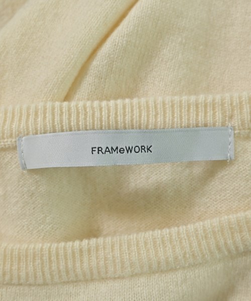 FRAMeWORK（フレームワーク）ニット・セーター 白 サイズ:F レディース/2200654754078