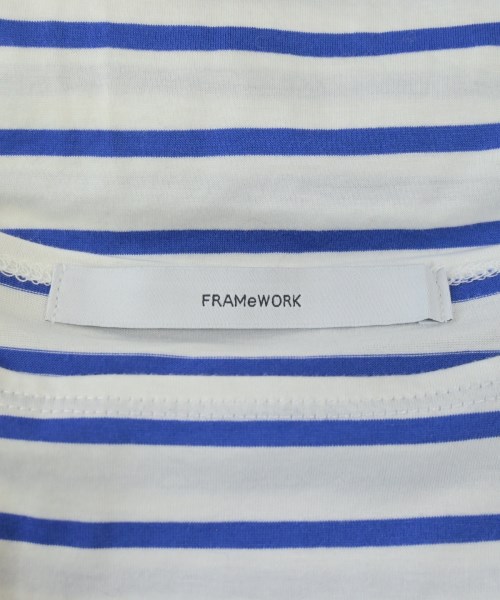 FRAMeWORK（フレームワーク）Tシャツ・カットソー 白 サイズ:-(M位) レディース/2200654754139