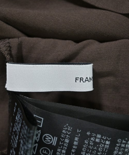 FRAMeWORK（フレームワーク）ブラウス 茶 サイズ:F レディース/2200653804132