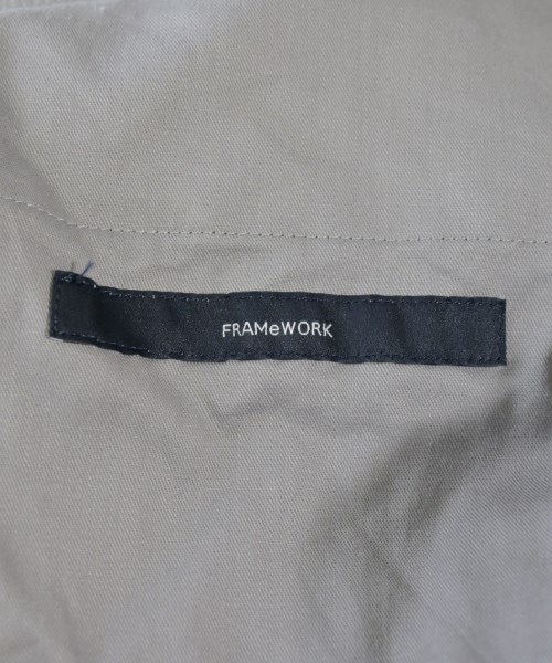 FRAMeWORK（フレームワーク）スラックス グレー サイズ:40(M位) レディース/2200656903023