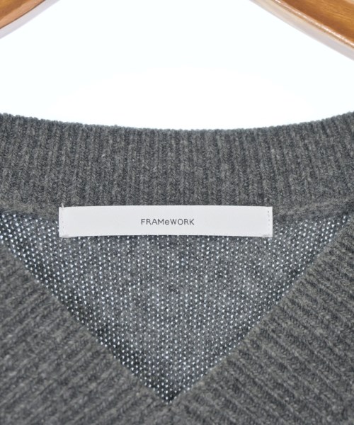 FRAMeWORK（フレームワーク）ニット・セーター グレー サイズ:F レディース/2200656979127