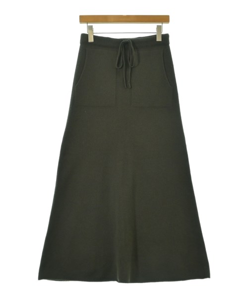 FRAMeWORK(フレームワーク)ロング・マキシ丈スカート カーキ サイズ:38(M位)/2200657081126