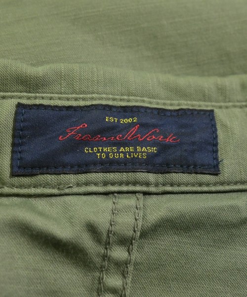 FRAMeWORK（フレームワーク）カジュアルシャツ カーキ サイズ:F レディース/2200659542069
