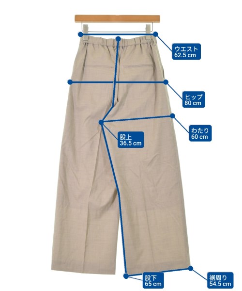 FRAMeWORK（フレームワーク）スラックス ベージュ サイズ:36(S位) レディース/2200653951140