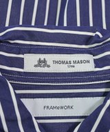 FRAMeWORK（フレームワーク）カジュアルシャツ 紺 サイズ:F レディース/2200656385034