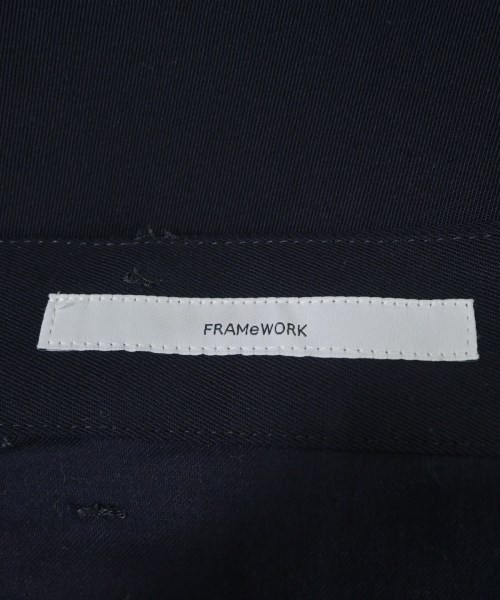 FRAMeWORK（フレームワーク）スラックス 紺 サイズ:36(S位) レディース/2200657776039