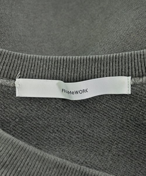 FRAMeWORK（フレームワーク）スウェット グレー サイズ:F レディース/2200660303017
