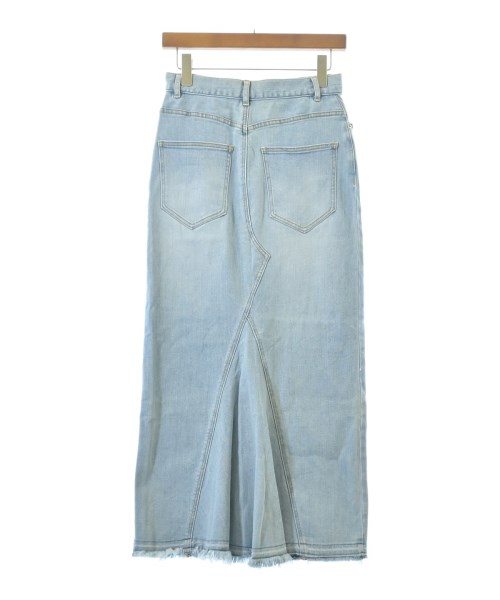 FRAMeWORK（フレームワーク）ロング・マキシ丈スカート 青 サイズ:38(M位) レディース/2200660429076