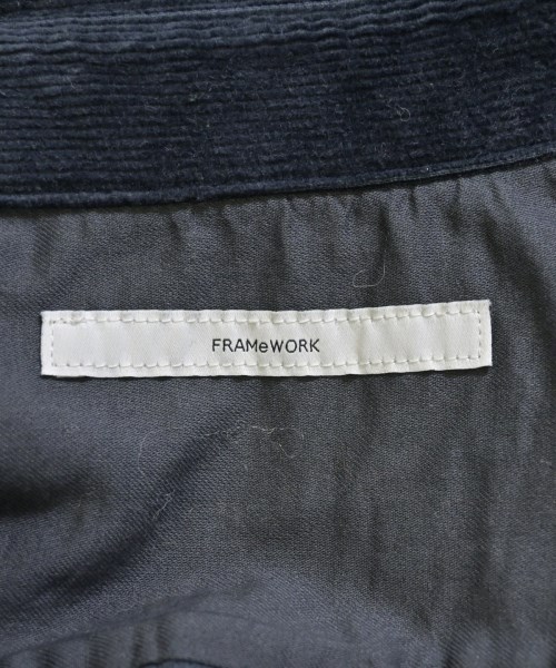 FRAMeWORK（フレームワーク）カジュアルシャツ 紺 サイズ:F レディース/2200658691027