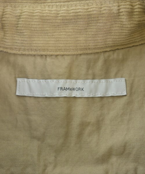 FRAMeWORK（フレームワーク）カジュアルシャツ ベージュ サイズ:F レディース/2200658691034