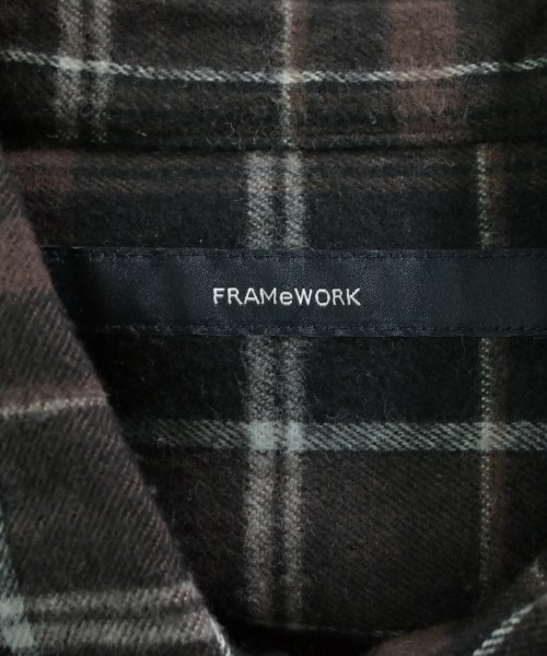 FRAMeWORK（フレームワーク）カジュアルシャツ 黒 サイズ:-(M位) レディース/2200658363030