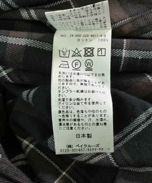 FRAMeWORK（フレームワーク）カジュアルシャツ 黒 サイズ:-(M位) レディース/2200658363030