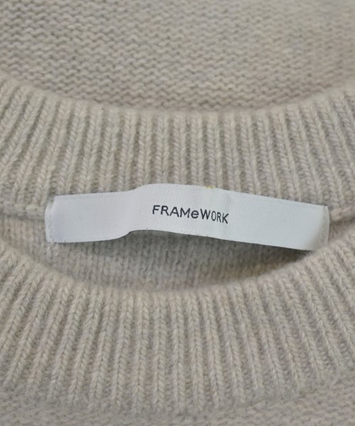 FRAMeWORK（フレームワーク）ニット・セーター ベージュ サイズ:F レディース/2200658653056
