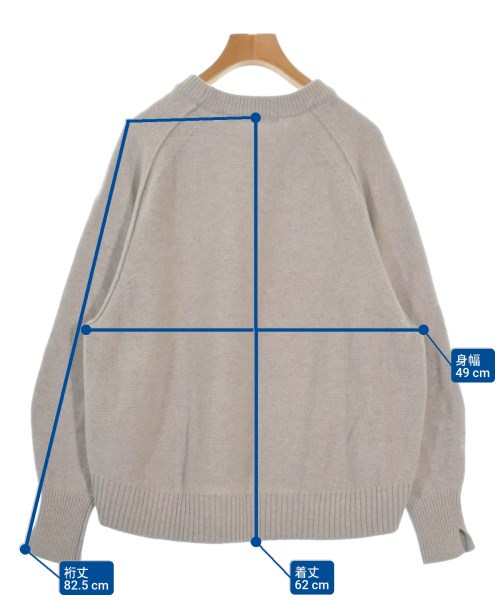 FRAMeWORK（フレームワーク）ニット・セーター ベージュ サイズ:F レディース/2200658653056