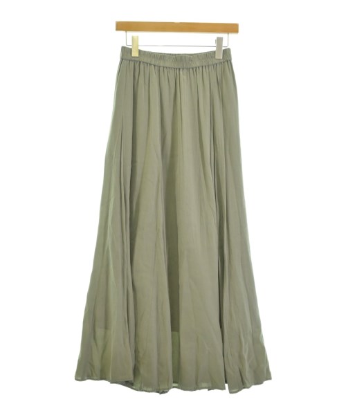 FRAMeWORK（フレームワーク）ロング・マキシ丈スカート グレー サイズ:36(S位) レディース/2200655930174