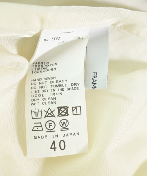 FRAMeWORK（フレームワーク）その他 白 サイズ:40(M位) レディース/2200662367024