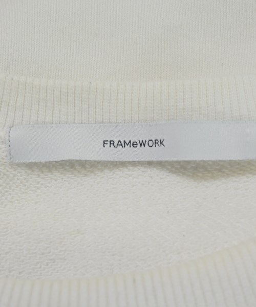FRAMeWORK（フレームワーク）スウェット 白 サイズ:F レディース/2200710583048