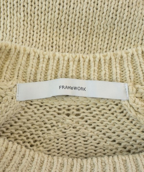 FRAMeWORK（フレームワーク）ニット・セーター ベージュ サイズ:F レディース/2200708851043