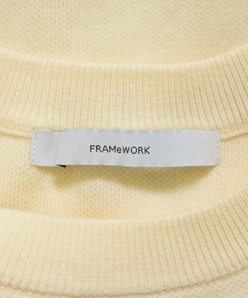 FRAMeWORK（フレームワーク）ニット・セーター 白 サイズ:F レディース/2200708493052