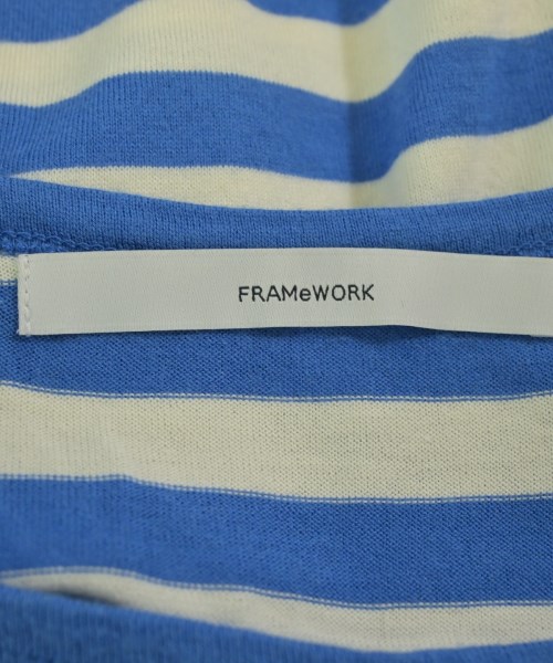 FRAMeWORK（フレームワーク）Tシャツ・カットソー 青 サイズ:F レディース/2200708450024