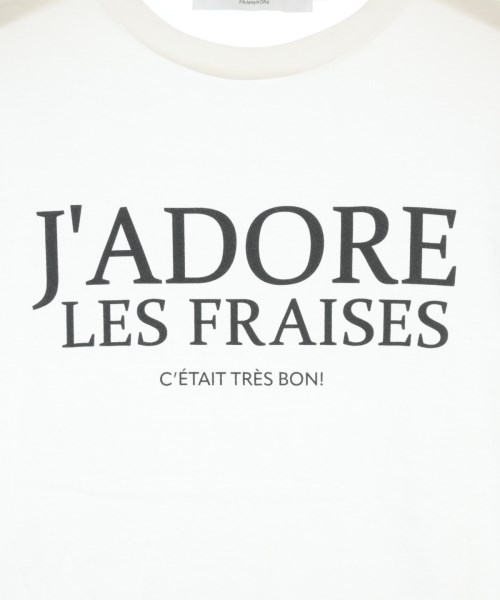 FRAMeWORK（フレームワーク）Tシャツ・カットソー 白 サイズ:-(M位) レディース/2200709501053