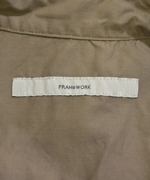 FRAMeWORK（フレームワーク）カジュアルシャツ ベージュ サイズ:F レディース/2200710040015