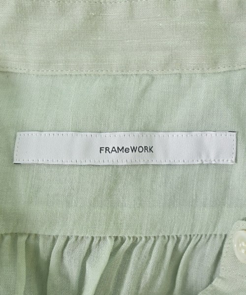 FRAMeWORK（フレームワーク）ブラウス 緑 サイズ:F レディース/2200711537033