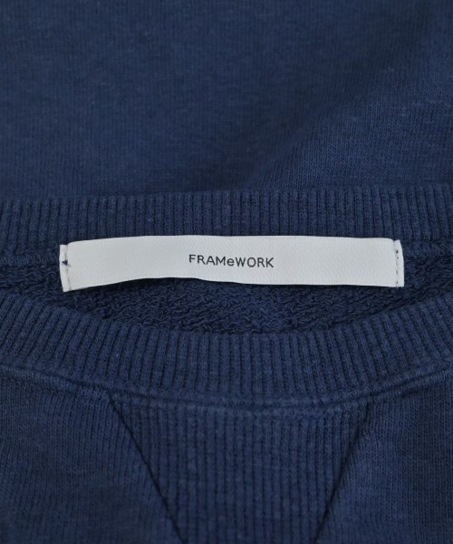 FRAMeWORK（フレームワーク）スウェット 紺 サイズ:F レディース/2200708841051