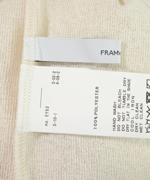 FRAMeWORK（フレームワーク）Tシャツ・カットソー ベージュ サイズ:-(M位) レディース/2200710765024