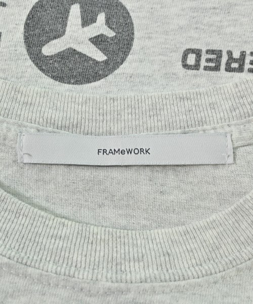 FRAMeWORK（フレームワーク）Tシャツ・カットソー グレー サイズ:F レディース/2200712861045
