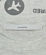 FRAMeWORK（フレームワーク）Tシャツ・カットソー グレー サイズ:F レディース/2200712861045