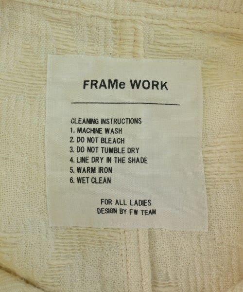 FRAMeWORK（フレームワーク）その他 白 サイズ:F レディース/2200712570145
