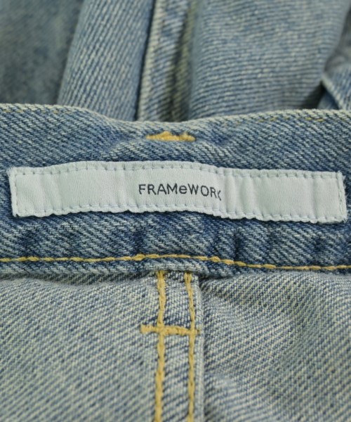 FRAMeWORK（フレームワーク）デニムパンツ 青 サイズ:40(M位) レディース/2200716271109