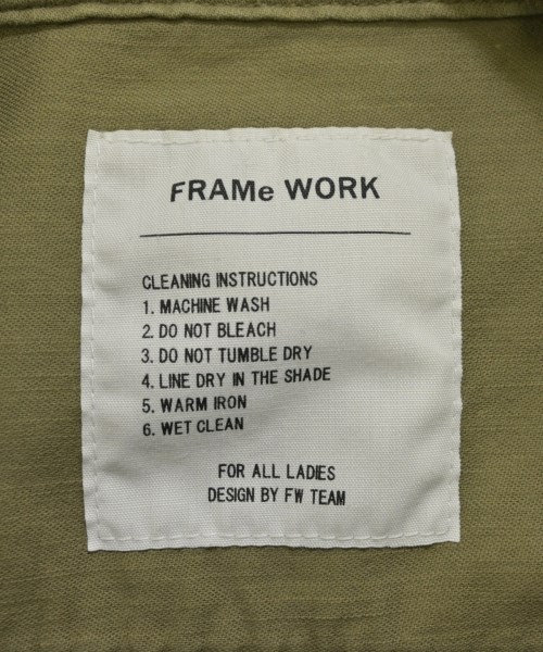 FRAMeWORK（フレームワーク）カバーオール カーキ サイズ:F レディース/2200711911048