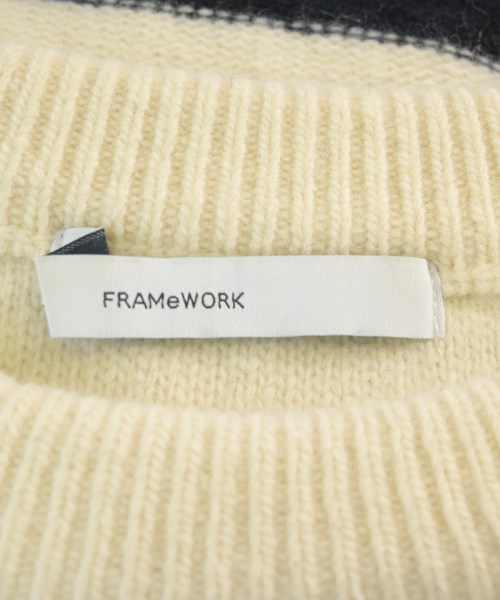 FRAMeWORK（フレームワーク）ニット・セーター 白 サイズ:F レディース/2200713512724