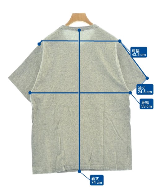 FRAMeWORK（フレームワーク）Tシャツ・カットソー グレー サイズ:F レディース/2200714662015