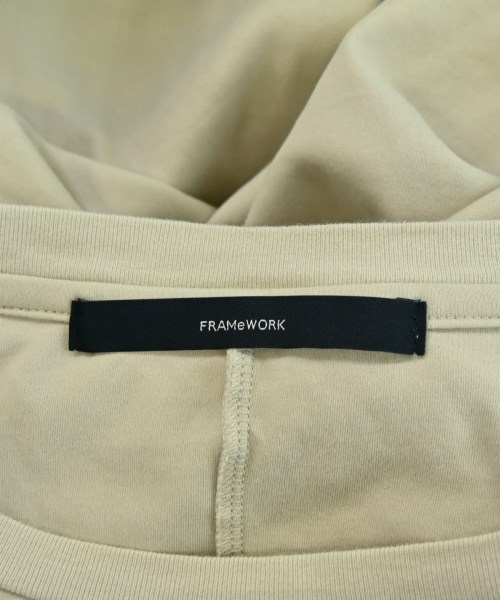 FRAMeWORK（フレームワーク）Tシャツ・カットソー 白 サイズ:F レディース/2200714662046