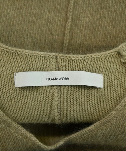 FRAMeWORK（フレームワーク）ニット・セーター ベージュ サイズ:F レディース/2200714131023
