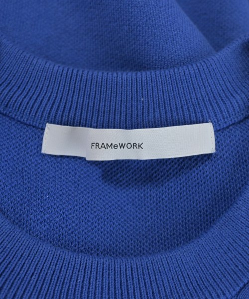 FRAMeWORK（フレームワーク）ニット・セーター 青 サイズ:F レディース/2200715541074