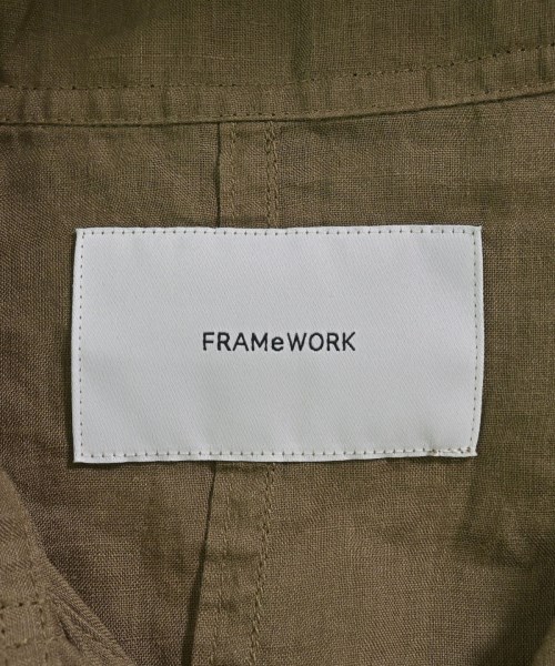 FRAMeWORK（フレームワーク）ミリタリーブルゾン カーキ サイズ:F レディース/2200719413049