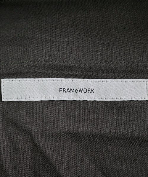 FRAMeWORK（フレームワーク）スラックス グレー サイズ:34(XS位) レディース/2200719645020
