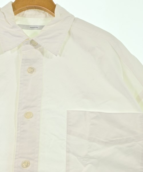 FRAMeWORK（フレームワーク）カジュアルシャツ 白 サイズ:F レディース/2200634127038