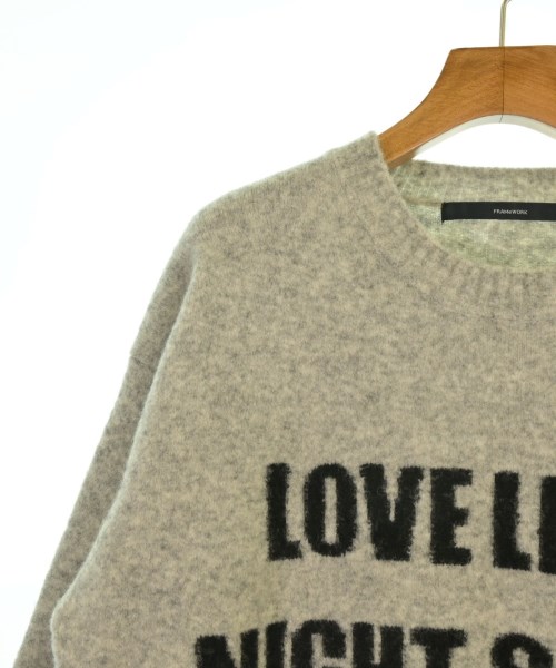 FRAMeWORK（フレームワーク）ニット・セーター グレー サイズ:F レディース/2200634644023