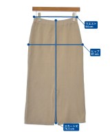 FRAMeWORK（フレームワーク）ロング・マキシ丈スカート ベージュ サイズ:36(S位) レディース/2200637877039