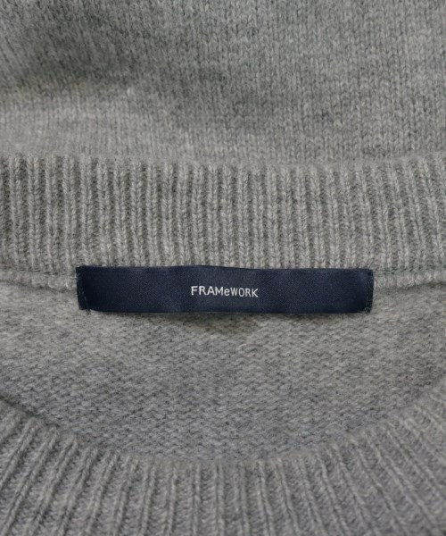 FRAMeWORK（フレームワーク）ニット・セーター グレー サイズ:F レディース/2200641251030