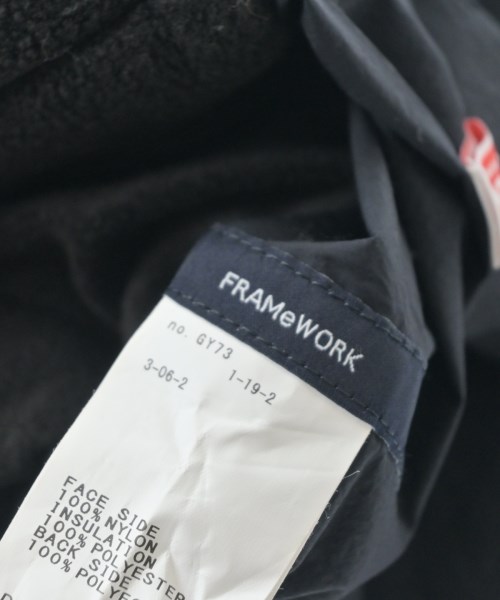 FRAMeWORK（フレームワーク）マフラー 黒 サイズ:- レディース/2200636161061