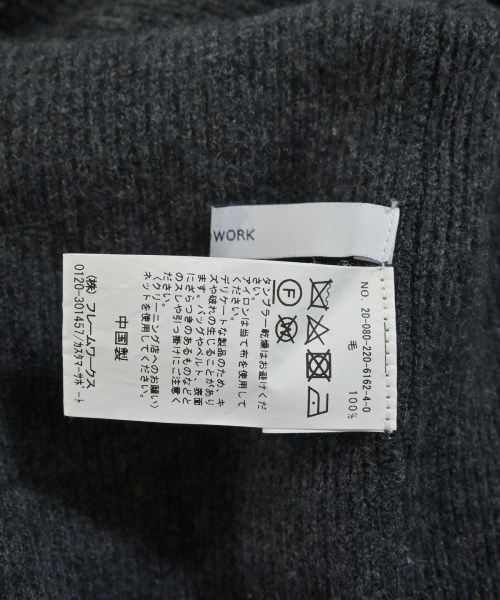 FRAMeWORK（フレームワーク）ニット・セーター グレー サイズ:F レディース/2200636629035