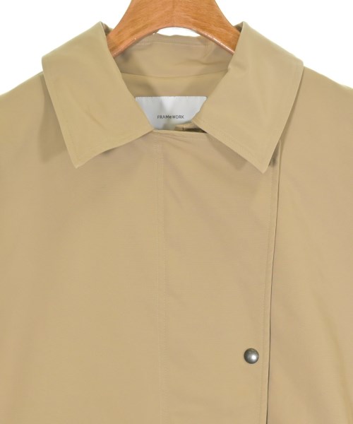 FRAMeWORK（フレームワーク）ステンカラーコート ベージュ サイズ:38(M位) レディース/2200636643130