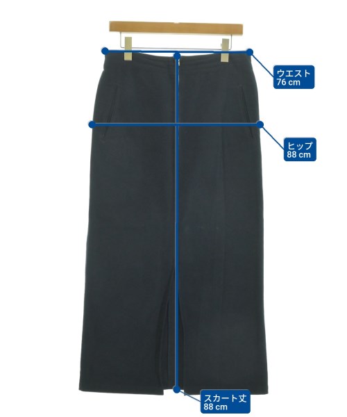 FRAMeWORK（フレームワーク）ロング・マキシ丈スカート 紺 サイズ:40(M位) レディース/2200637066167